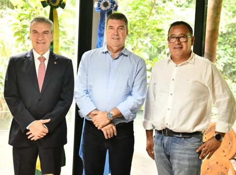 Paulo Corrêa comemora aprovação do Mercosul para construção do anel viário de Amambai