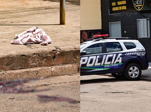Ao sair de conveniência, homem é assassinado com 5 tiros por dupla em motocicleta na Nhanhá