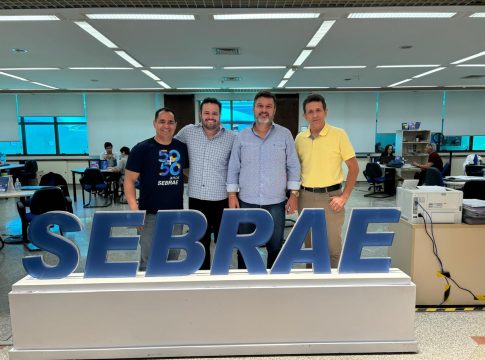 Secretário de Desenvolvimento Econômico de Iguatemi esteve na Capital para resolver questões relativas ao município