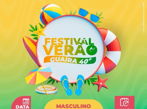 Município de Guaíra realizará a 3ª edição do Festival Verão Guaíra 40°