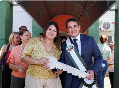 Rodrigo Sacuno e Telma Minari assumem o comando da Prefeitura de Naviraí