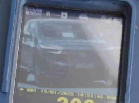 Carro é flagrado a 200 km por hora na rodovia que mais mata em MS