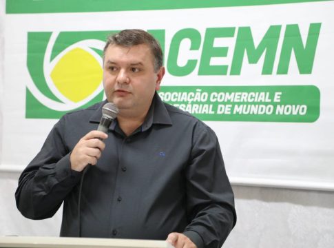 Cerimônia de Posse da Associação Comercial de Mundo Novo aconteceu na sexta (21)