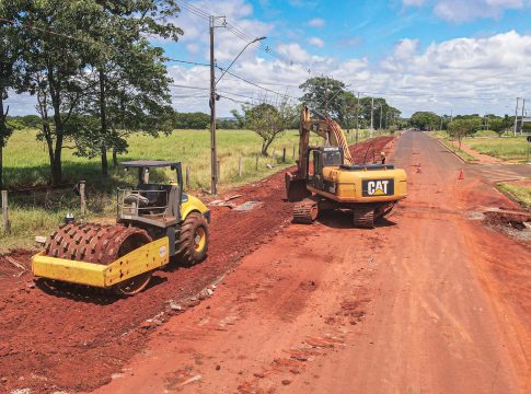 Guaíra em Obras: Avanço na Infraestrutura do Jardim Ecopark e Acesso ao Futuro Hospital Regional
