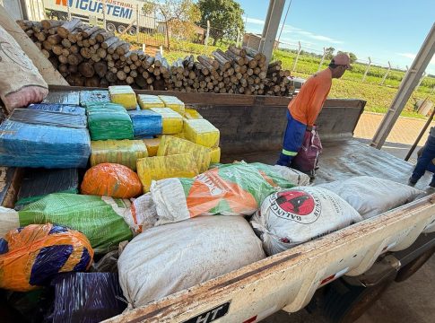 Polícia Civil de Iguatemi incinera mais de 1,5 toneladas de entorpecentes
