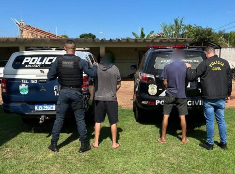 Homem é baleado em Mundo Novo e dois suspeitos são presos