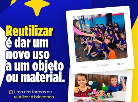 Coleta Seletiva de Mundo Novo informa maneira de reutilizar resíduos sólidos