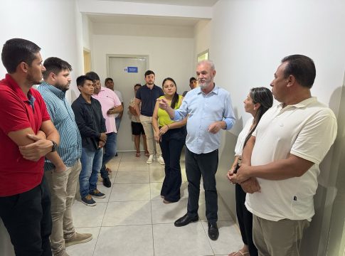 JAPORÃ: deputado Geraldo Resende visita UBS e discute parcerias