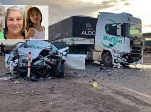 Ex-moradoras de Toledo morrem em grave acidente na BR-163, no MT