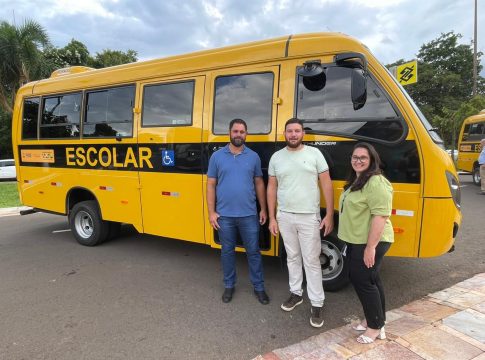 Iguatemi é contemplado com ônibus 0KM para reforçar a frota do transporte escolar