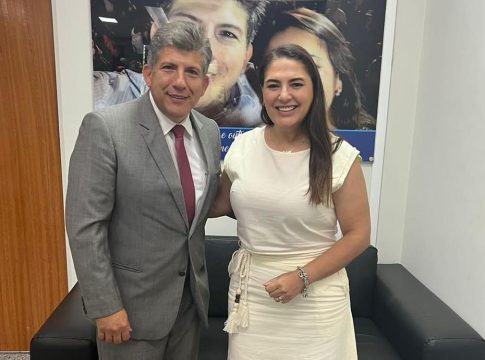 Deputado Lídio reafirma parcerias com a vice-prefeita Simoni
