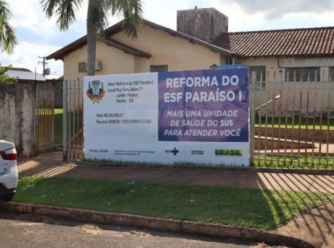 Prefeitura de Naviraí confirma ordem de serviço para reforma geral do “ESF Paraíso I”