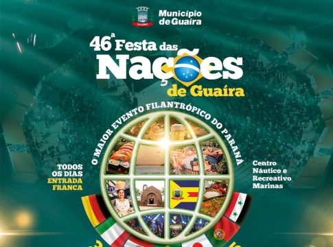 Participe da 46ª Festa das Nações de Guaíra com grandes atrações e entrada gratuita