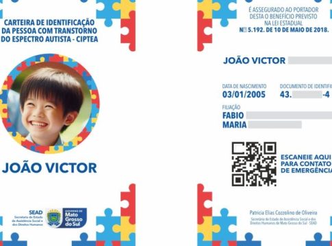 Vale em todo o MS: Carteirinha do Autista substitui laudo médico para desconto no IPVA em Mato Grosso do Sul
