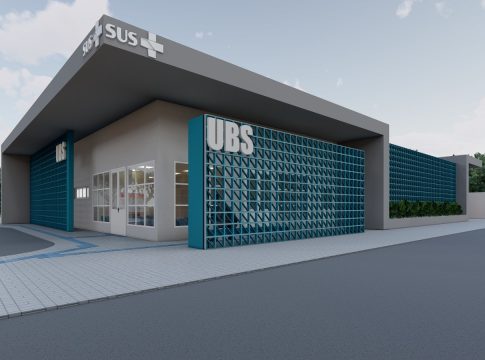Prefeitura de Iguatemi avança nas obras da construção da nova Unidade Básica de Saúde da Vila Nova