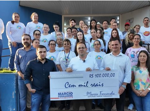 Deputado Márcio Fernandes destina R$ 200 mil para a saúde de Mundo Novo