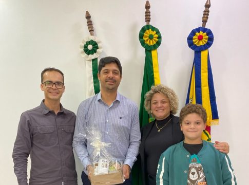 Prefeito Gile recebeu a visita dos empresários do segmento de fotografias e filmagens