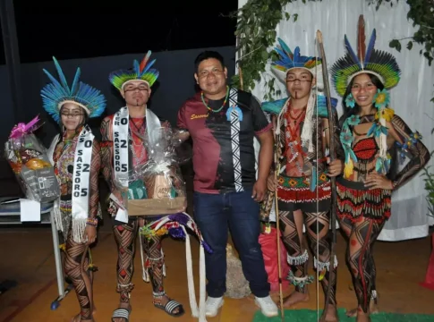 Tacuru celebra o Dia dos Povos Indígenas com desfile, gincana e almoço na Aldeia Sassoró