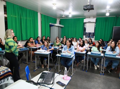 Formação Território da Leitura aconteceu na última semana para professores do ensino fundamental da rede municipal