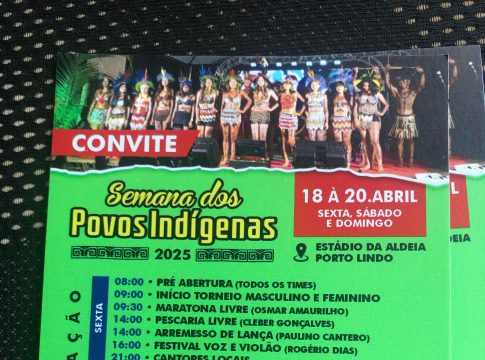 Semana dos Povos Indígenas na Aldeia Porto Lindo