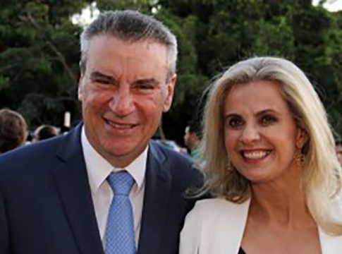 Paulo Corrêa, Mônica e Eduardo Riedel: parceiros do Grupo Onça Pintada