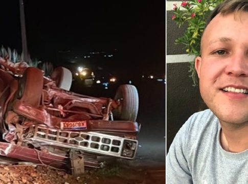 Jovem motociclista morre ao bater de frente com caminhonete conduzida pelo tio no PR