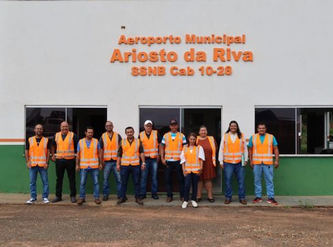 Governo de Naviraí capacita servidores para atuarem com segurança no Aeródromo Municipal
