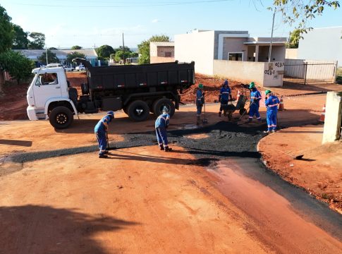 Itaquiraí já tem 62% da rede de esgoto concluída