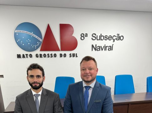 Dr. Júlio Sanches toma posse como presidente da Comissão dos Advogados Criminalistas da OAB Naviraí e Itaquiraí