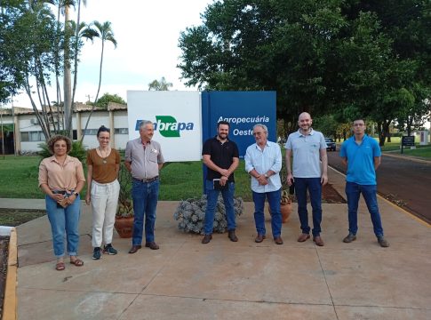 Secretário de Desenvolvimento Econômico busca parcerias com a Embrapa para impulsionar setor agropecuário em Iguatemi