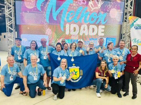 Grupo da Melhor Idade de Iguatemi é destaque nos Jogos Estaduais de MS