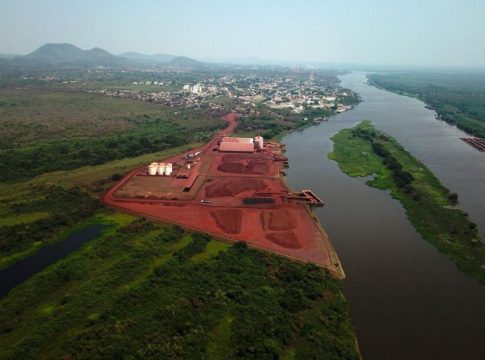 Mesmo sem dragagem do Rio Paraguai, transporte de minérios bate recorde