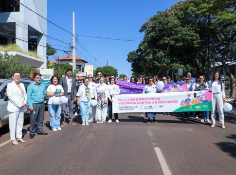 Guaíra realiza 3ª Caminhada do Meio-Dia em Combate ao Feminicídio
