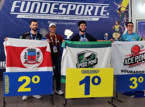 Mundo Novo novamente destaque nos JOJUMS, trazendo medalhas e troféus no Tênis de Mesa