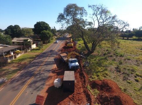Obras de drenagem da Itaipu Binacional irão beneficiar os bairros do Jardim dos Eucaliptos II e o novo Loteamento Estanislau Javolski