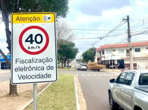 Redutores de velocidade entram em funcionamento em Naviraí: conscientização é o foco, não a multa