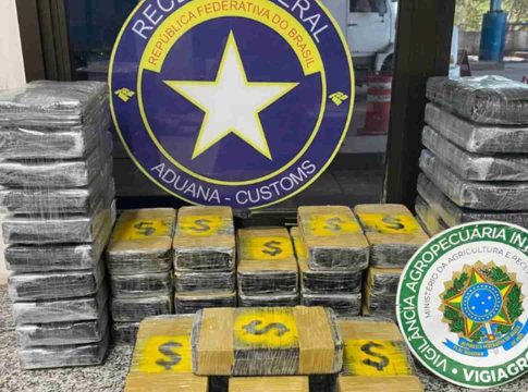 Receita apreende mais de R$ 6 milhões em drogas e mercadorias em MS