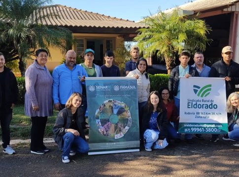 Prefeitura de Eldorado promove Curso de Drone em parceria com o Sindicato Rural e Senar