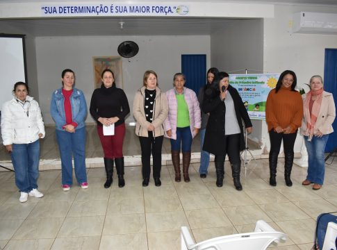 Mães gestantes do “Programa Criança Feliz” participaram de palestra sobre a primeira infância
