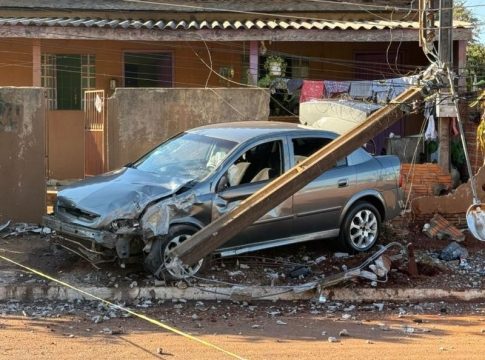 Polícia prende motorista que fugiu após acidente com morte em Guaíra
