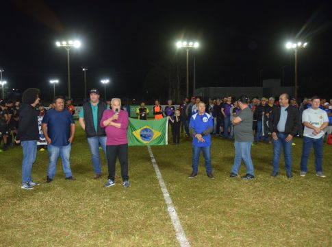 Secretaria de Esportes de Iguatemi realiza abertura de Campeonato Entre Clubes de Futebol Suíço