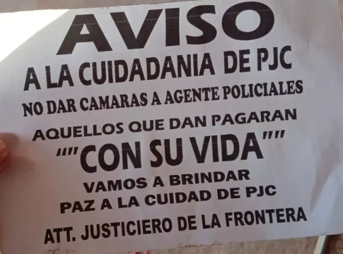 Tensão na fronteira com MS: ‘Justiceiros’ espalham panfletos no comércio de Pedro Juan