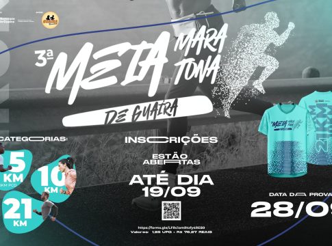 Município de Guaíra promove 3ª Meia Maratona em setembro