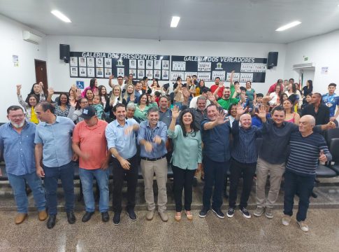 Lideranças recebem Rose Modesto em Mundo Novo