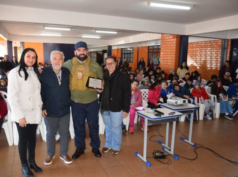 Secretaria de Educação de Iguatemi promoveu palestras alusivas ao Dia do Estudante, nas escolas do município