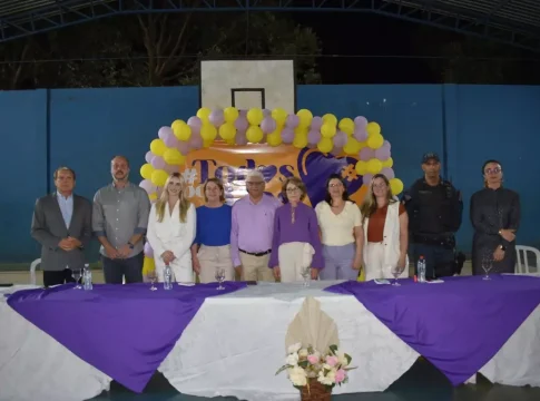 Palestra com famílias atendidas pelo CRAS e pelo Bolsa Família encerrou a campanha Agosto Lilás