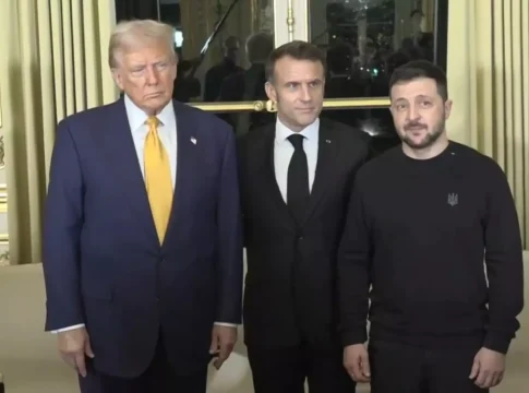 Encontro em busca da paz entre Ucrânia e Rússia contará com Trump, Macron e Zelensky