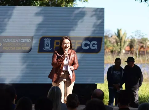 Campo Grande 126 anos: Adriane Lopes entrega obras na região do Prosa nesta sexta
