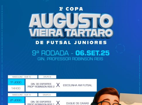 Guaíra divulga a 9ª rodada da Copa Augusto Vieira Tártaro