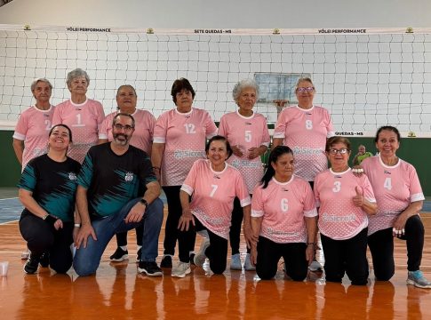 Eldorado conquista o 2º lugar no Quadrangular de Vôlei da Melhor Idade